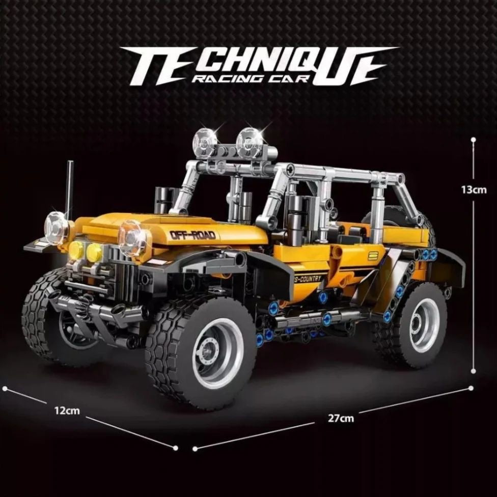 Jeep Rubicon tipo Lego