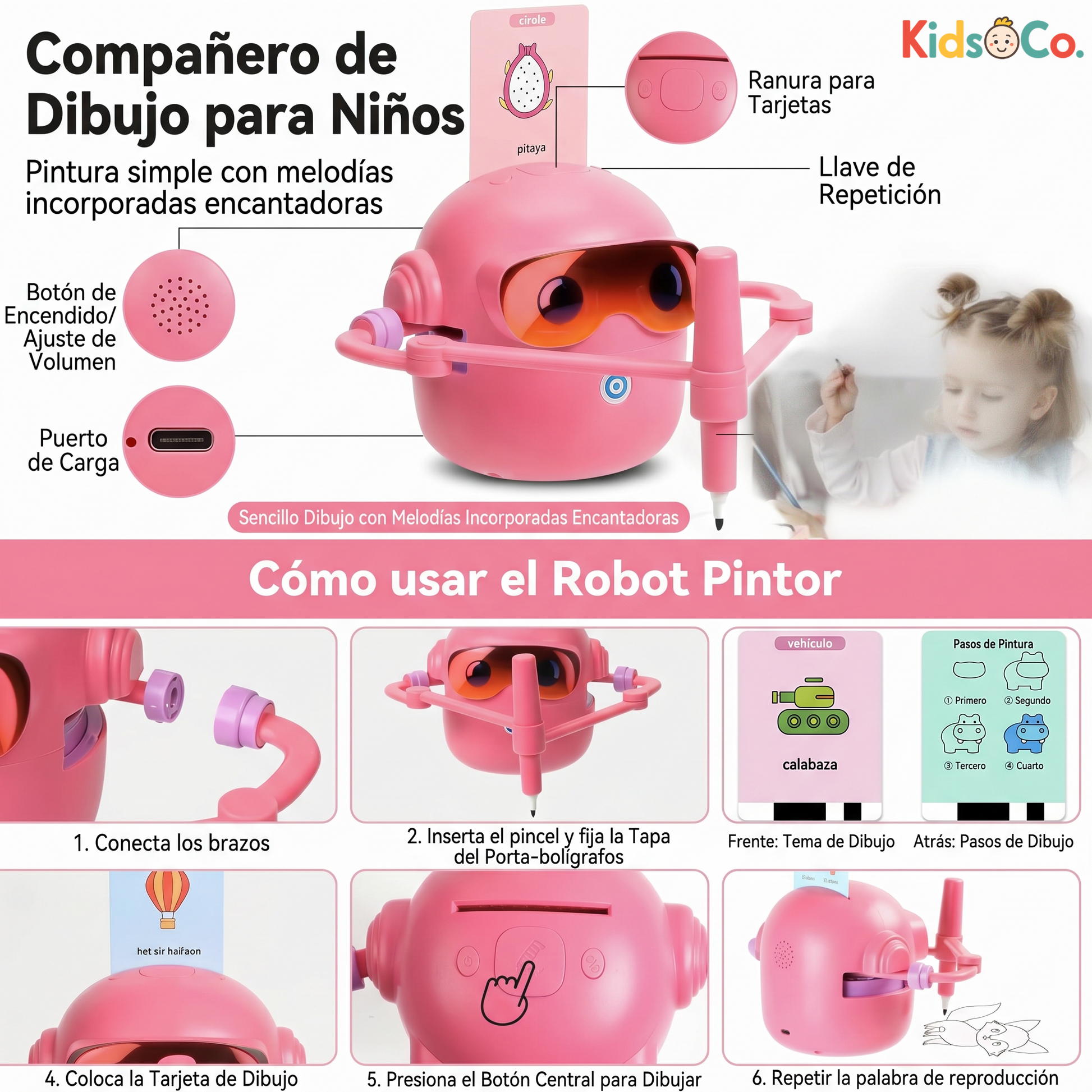 Robot Educativo Interactivo de Dibujo