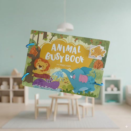 Animal Busy Book - Libro Interactivo