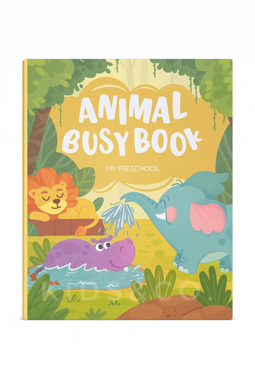 Animal Busy Book - Libro Interactivo