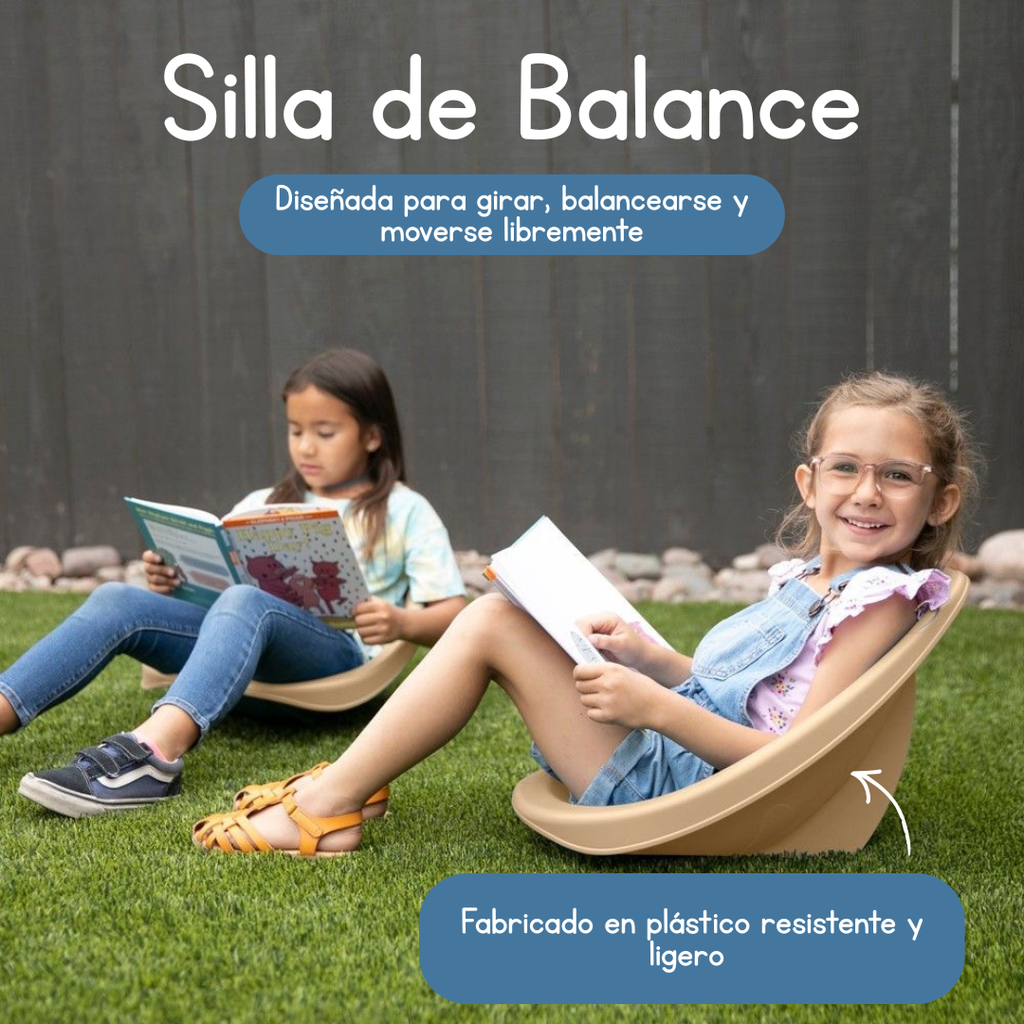 🌀✨ Silla Sensorial de Balance para Niños