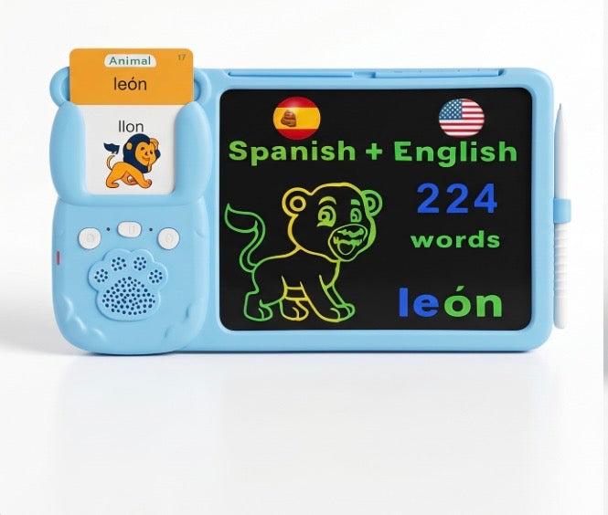 Dispositivo Bilingüe Inglés-Español: Aprende y Dibuja.