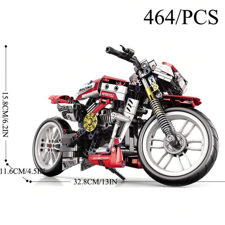 Moto Deportiva tipo Lego