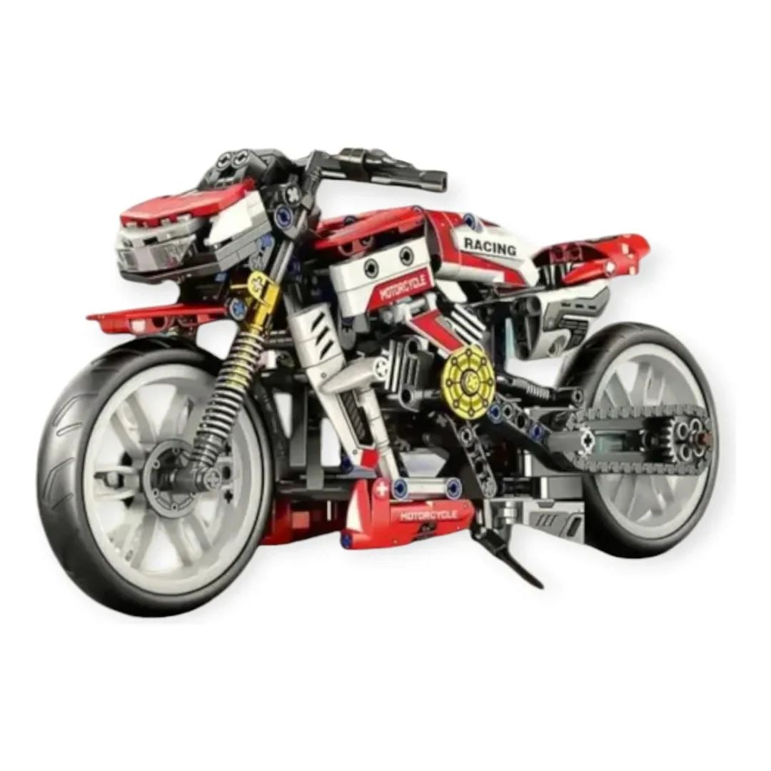 Moto Deportiva tipo Lego