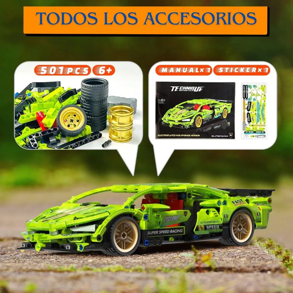 Lamborghini tipo Huracán tipo lego