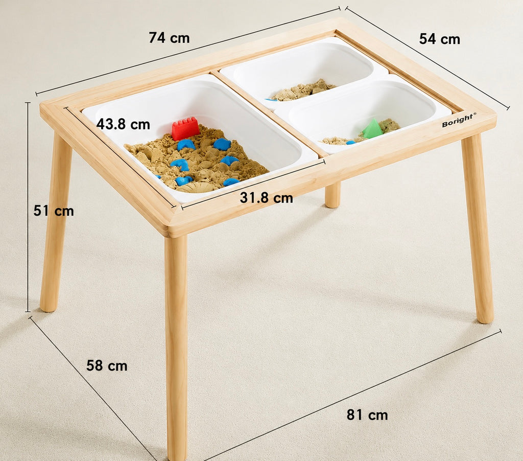 Mesa Sensorial Infantil 7 en 1