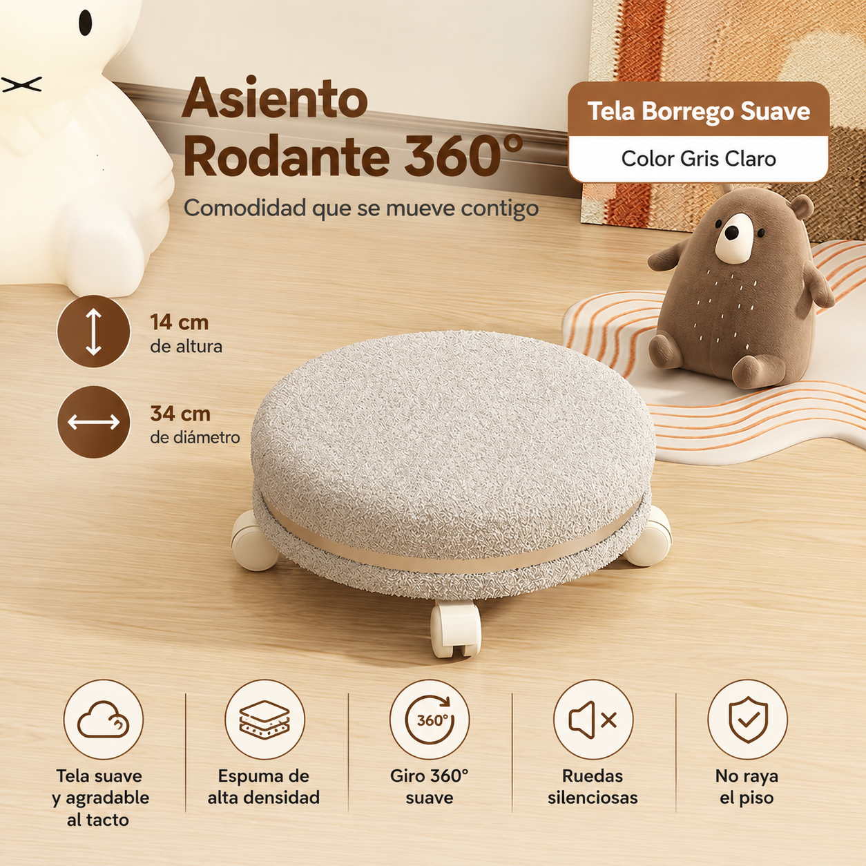Asiento Rodante 360*