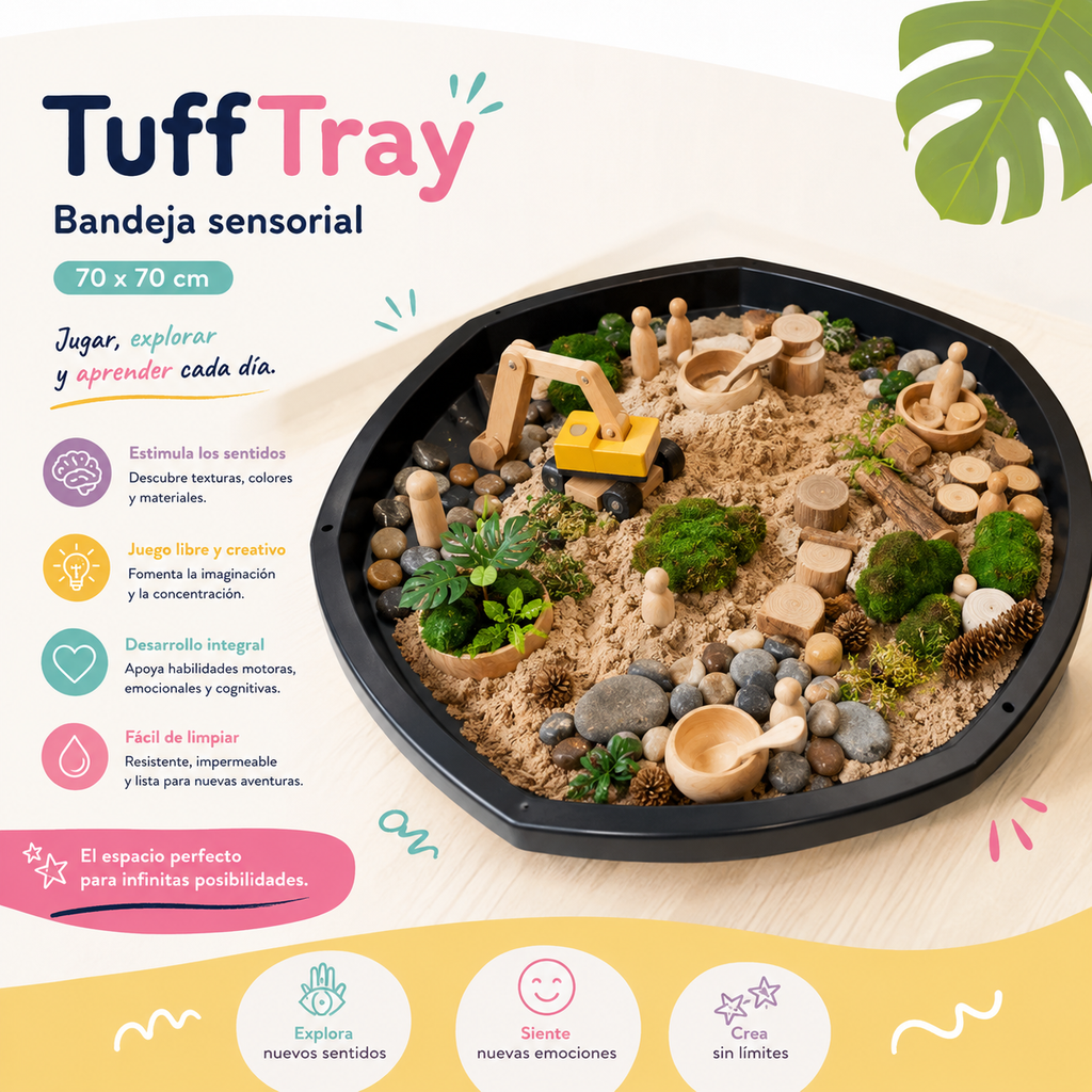 Bandeja Sensorial “Tuff Tray” 70x70