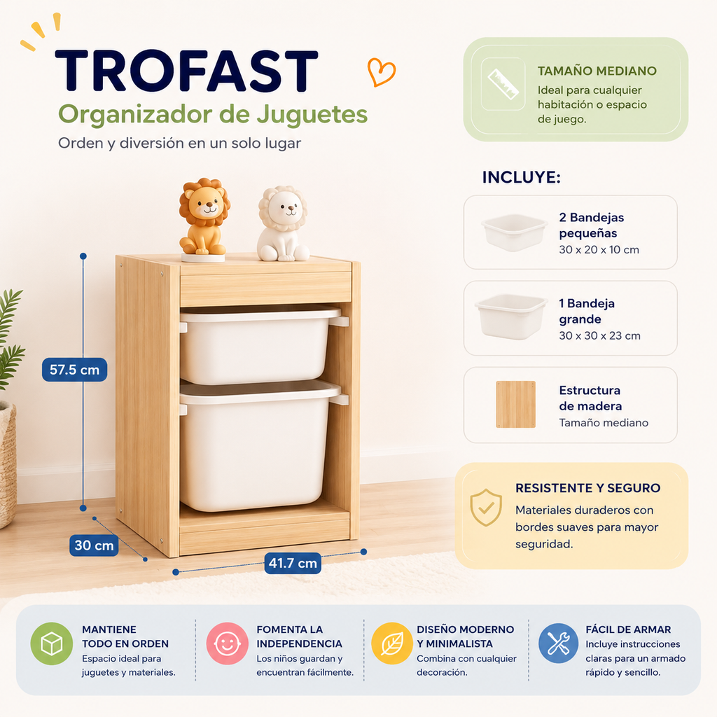 Trofast - Almacenaje Modular Infantil Pequeño