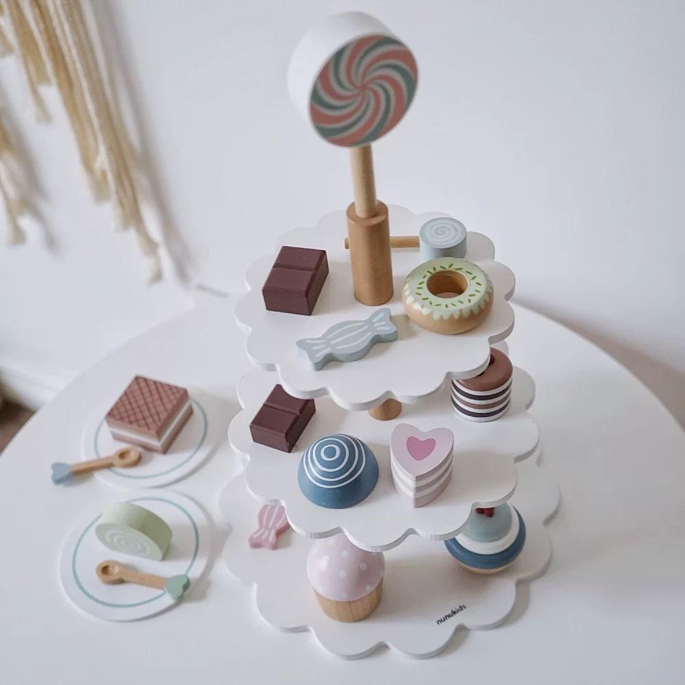 🍰 Set de Repostería “Cake Pop Shop” – Juguete de Madera