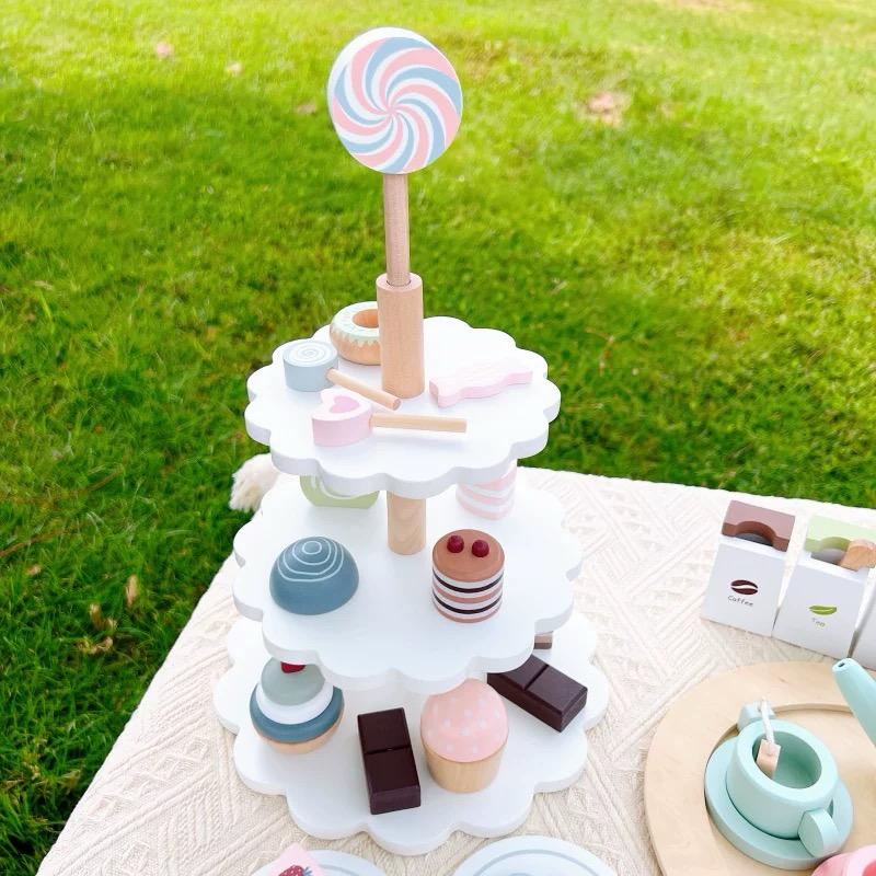 🍰 Set de Repostería “Cake Pop Shop” – Juguete de Madera