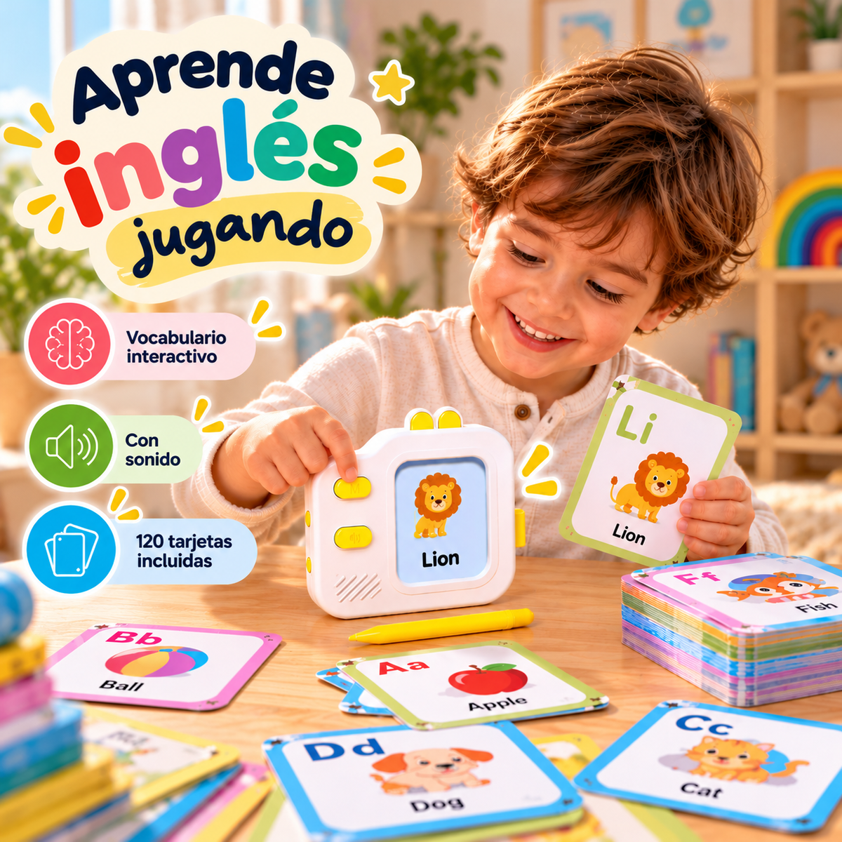 Dispositivo Educativo En Inglés 3+