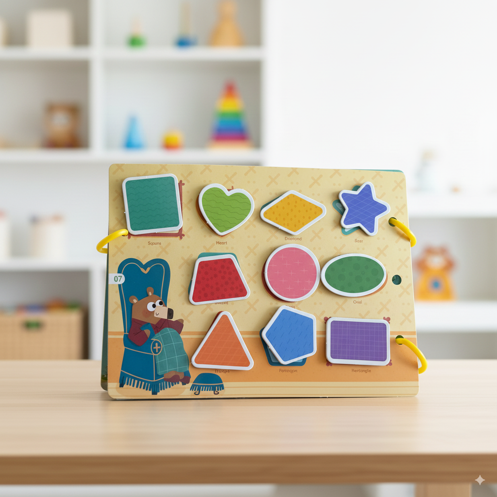 Numeral Busy Book - Libro Interactivo