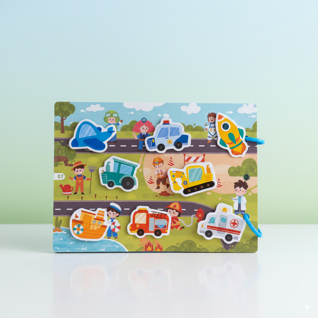 Enlighten Busy Book - Libro Interactivo