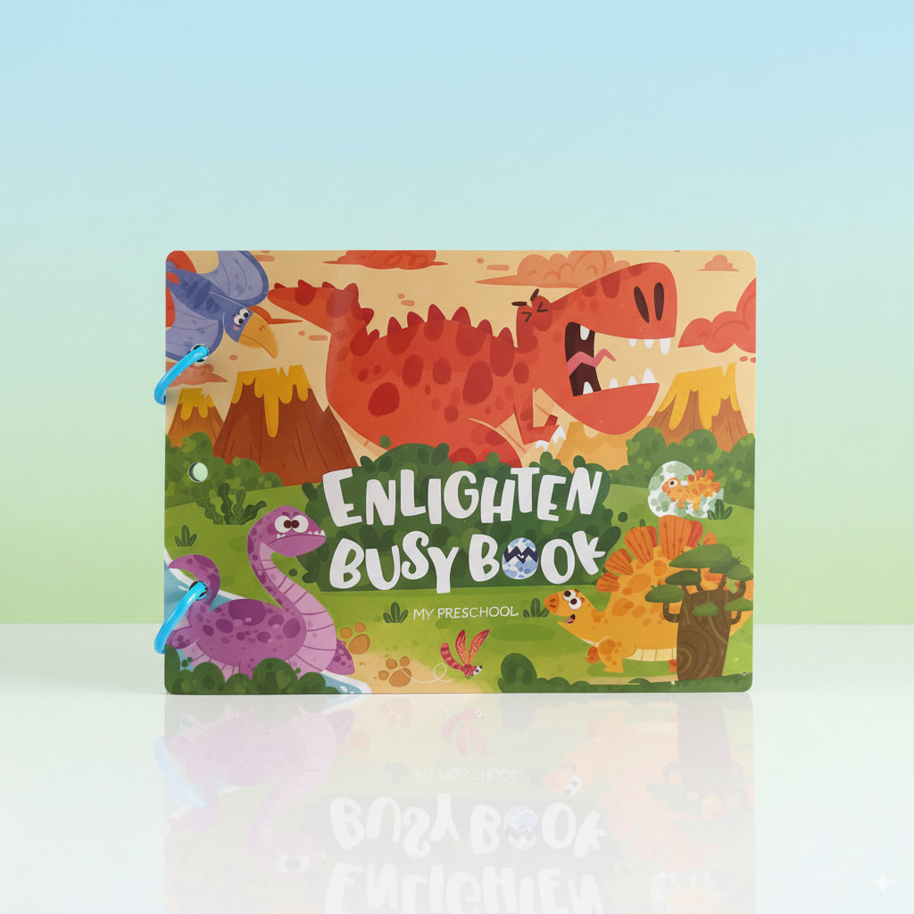 Enlighten Busy Book - Libro Interactivo