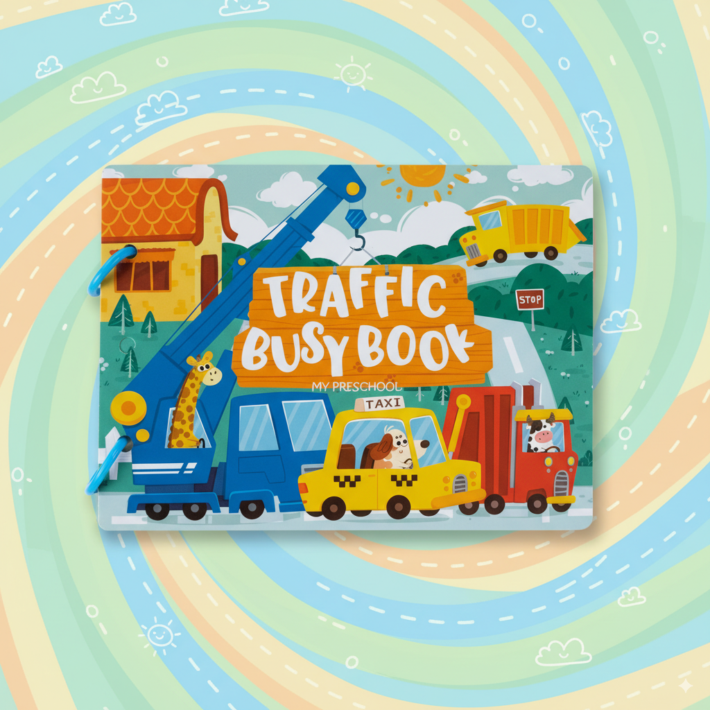 Traffic Busy Book - Libro Interactivo