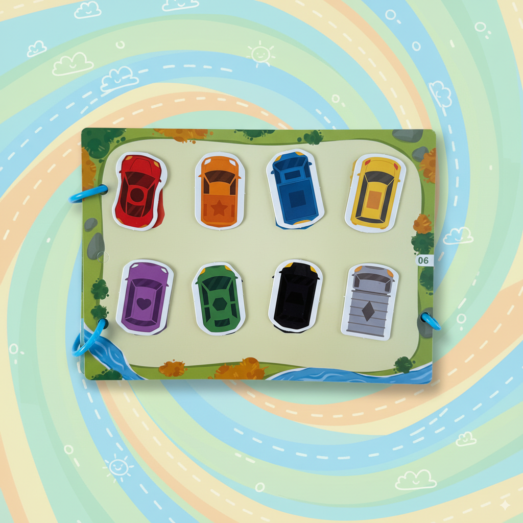 Traffic Busy Book - Libro Interactivo