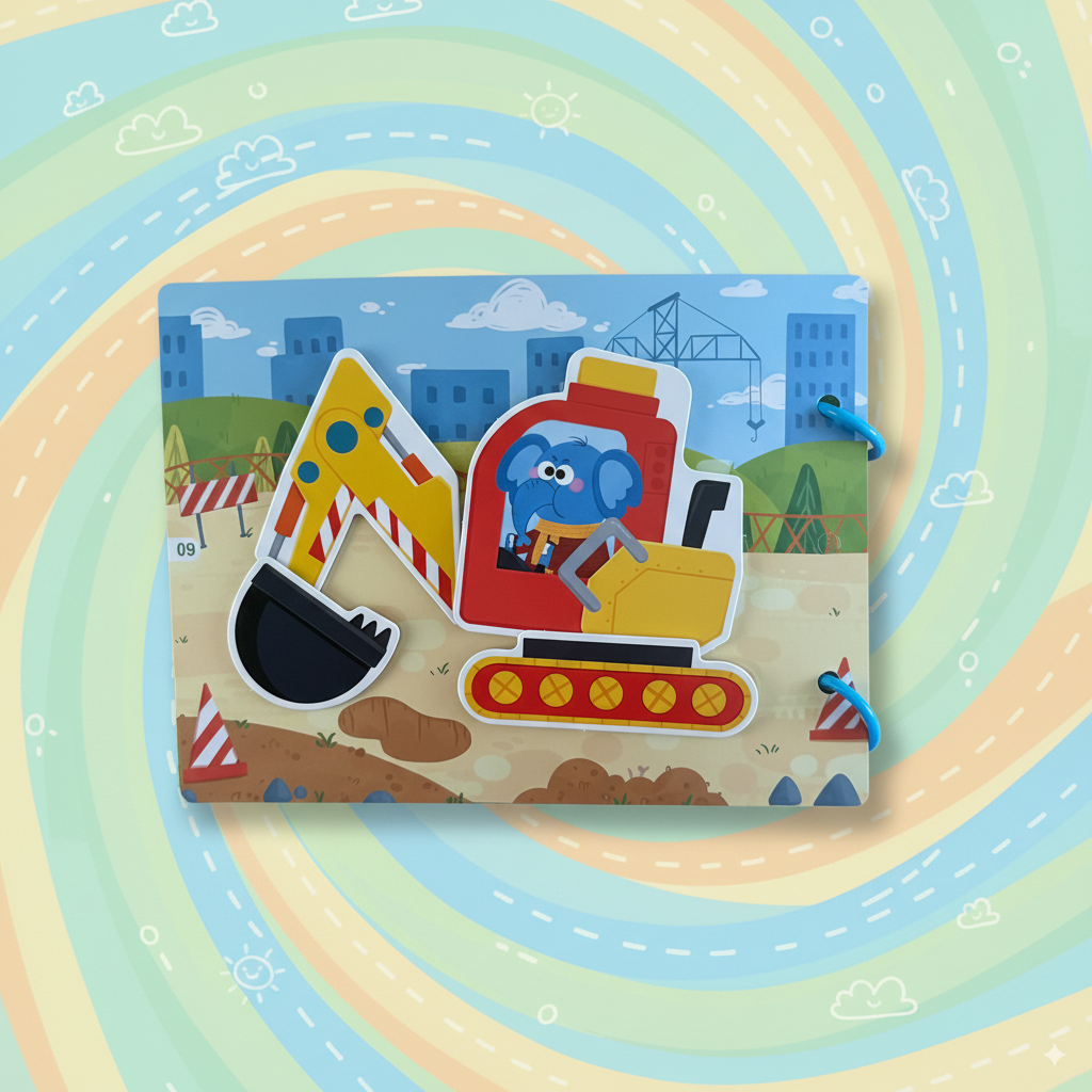 Traffic Busy Book - Libro Interactivo