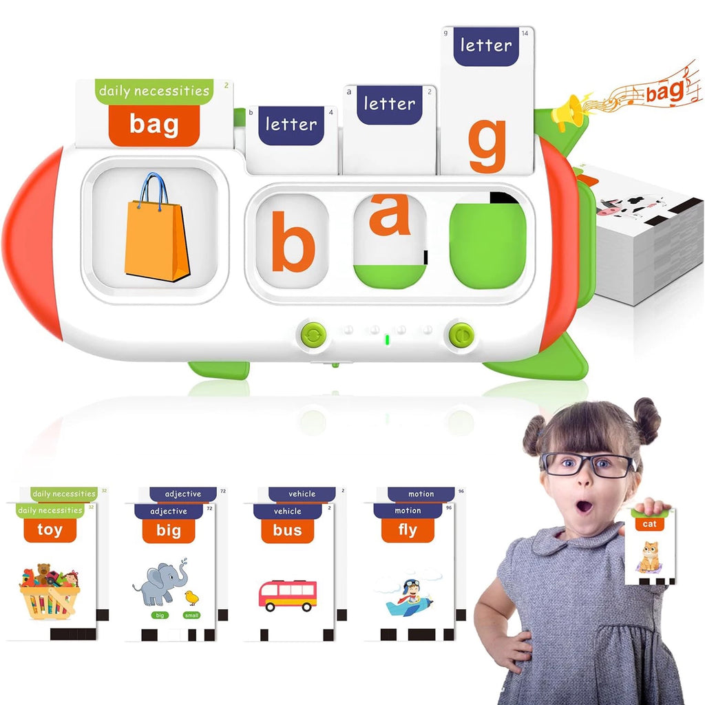 🔤🎵 Juego Bilingüe Electrónico para Formar Palabras – Aprendizaje Temprano