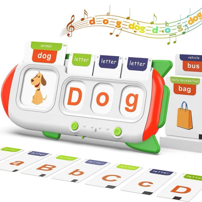 🔤🎵 Juego Bilingüe Electrónico para Formar Palabras – Aprendizaje Temprano
