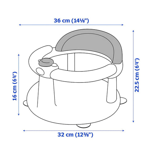 Asiento de Baño Antideslizante para Bebes